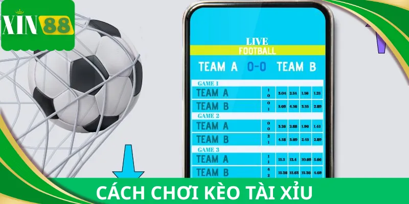 Cách chơi kèo tài xỉu
