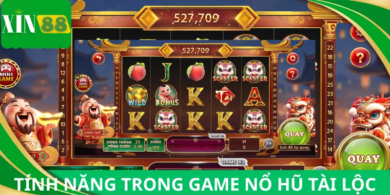 Những tính năng có trong slot game