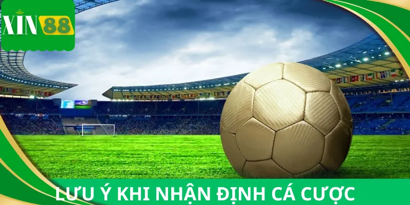 Lưu ý khi dùng tip nhận định bóng đá