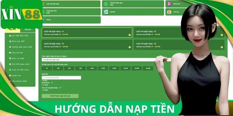 Các bước nạp tiền đơn giản, dễ hiểu cho người mới nhập môn
