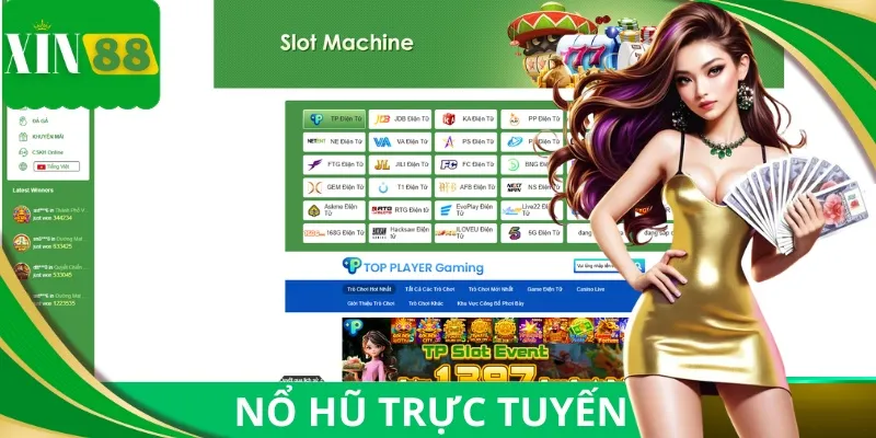 Kho game nổ hũ với jackpot lớn và tỷ lệ thắng cao